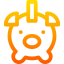 Piggy bank icon 64x64