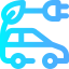 Electric car icon 64x64