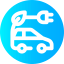 Electric car icon 64x64
