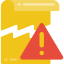 Corrupt file icon 64x64