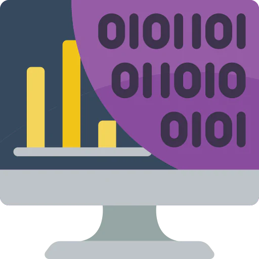 Binary code icon