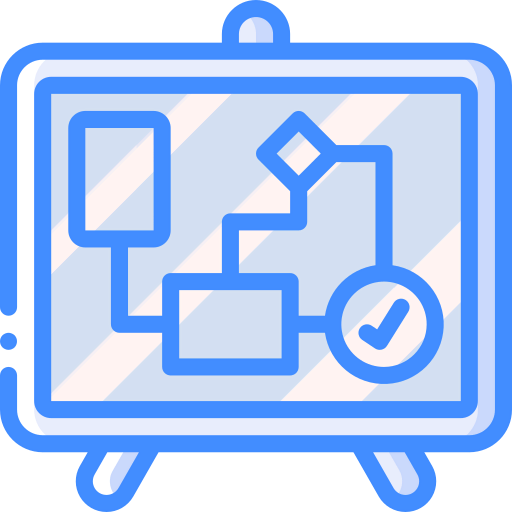 Flow chart icon