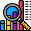 Bar chart icon 64x64