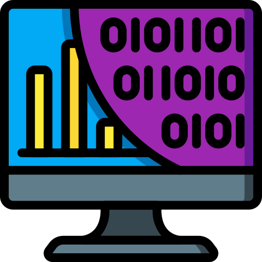Binary code icon
