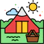 Camping icon 64x64