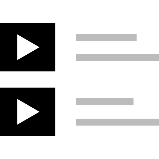 Playlist icon