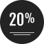 Percent icon 64x64