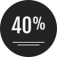 Percent icon 64x64