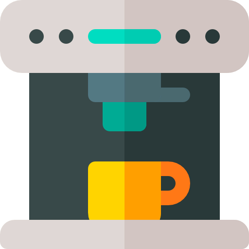 Coffee machine icon