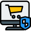 Secure shopping ícone 64x64