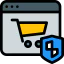 Secure shopping ícone 64x64