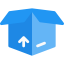Открытая коробка иконка 64x64