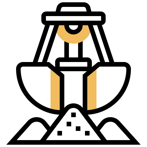 Construction machine icon