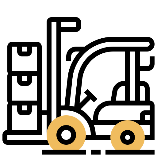 Construction machine icon