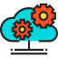 Cloud computing Ikona 64x64