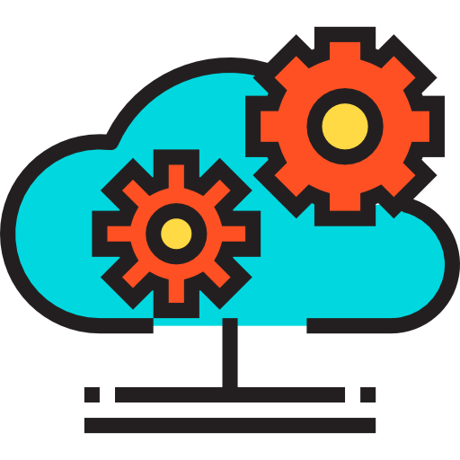 Cloud computing icon