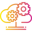 Cloud computing biểu tượng 64x64