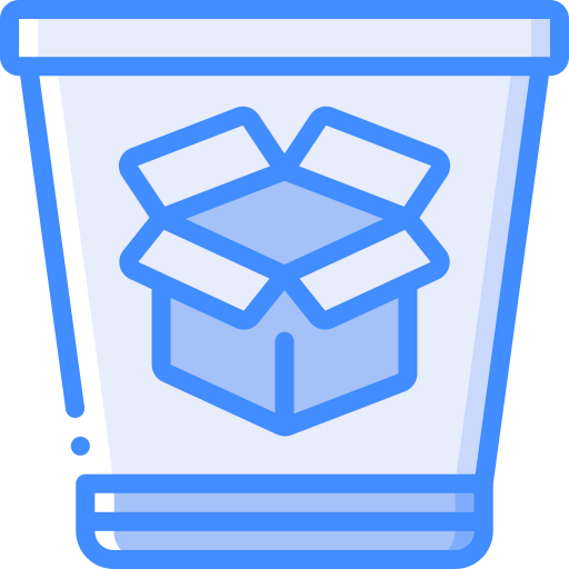 Paper bin icon