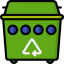 Recycling bin biểu tượng 64x64