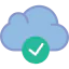 Cloud computing biểu tượng 64x64