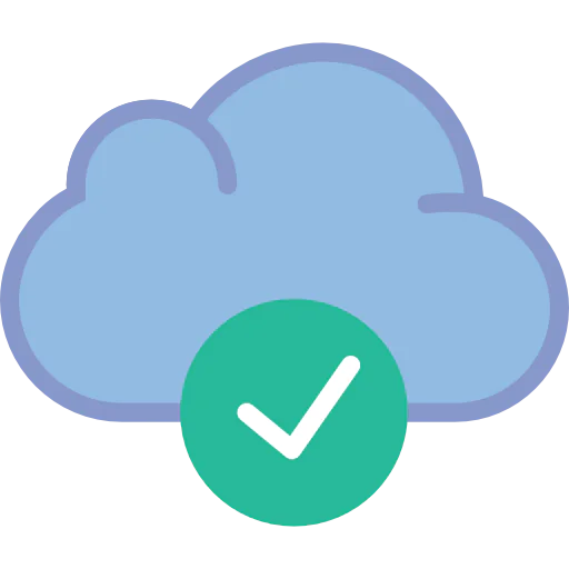 Cloud computing icon