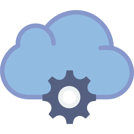 Cloud computing icon
