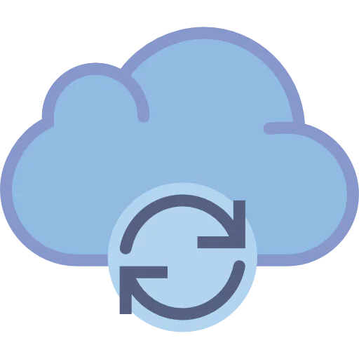 Cloud computing icon