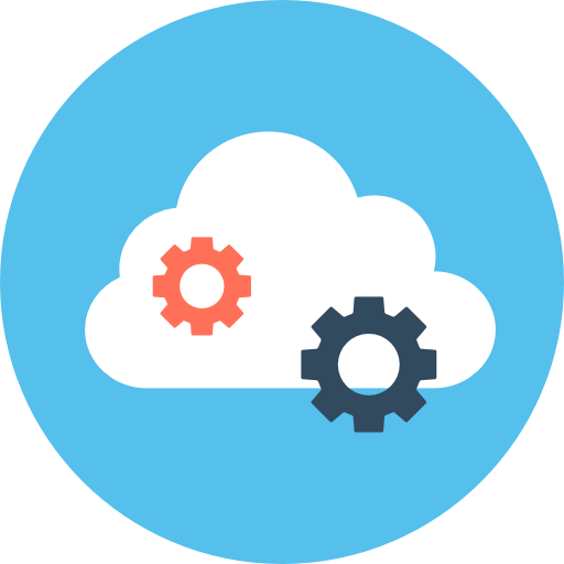 Cloud computing ícono