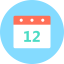 Calendar ícono 64x64