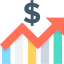 Bar chart icon 64x64