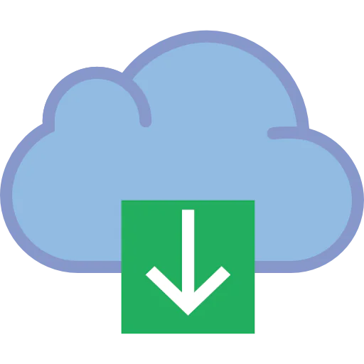 Cloud computing ícone