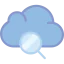 Cloud computing biểu tượng 64x64