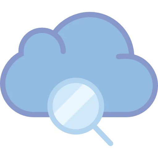 Cloud computing icon