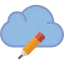 Cloud computing biểu tượng 64x64