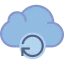 Cloud computing biểu tượng 64x64