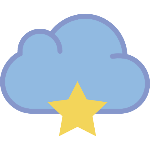 Cloud computing icon