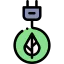 Green energy icon 64x64