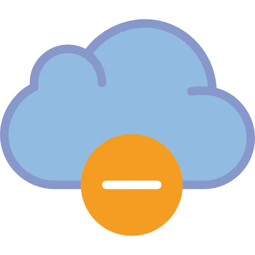 Cloud computing icon