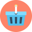 Shopping basket icon 64x64
