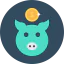 Piggy bank icon 64x64