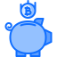 Piggy bank icon 64x64