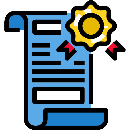 Certificate icon