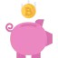 Piggy bank icon 64x64