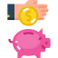 Piggy bank icon 64x64