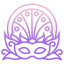 Carnival mask icon 64x64