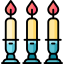 Candles icon 64x64