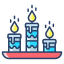 Candles icon 64x64