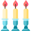 Candles icon 64x64