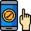 Mobile phone icon 64x64