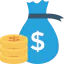 Money bag icon 64x64